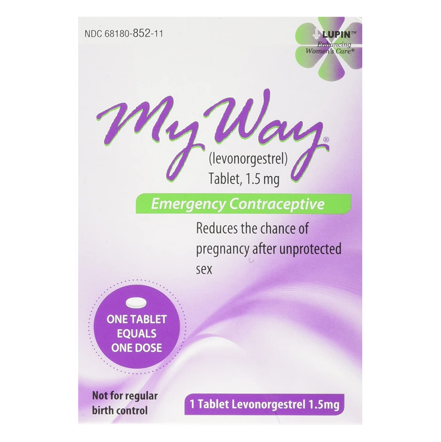 My Way Emergency Contraceptive Pill (Buy 1, Get 50% Off the 2nd Item)